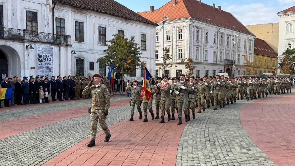 Ziua Armatei Române, sărbătorită la Timișoara