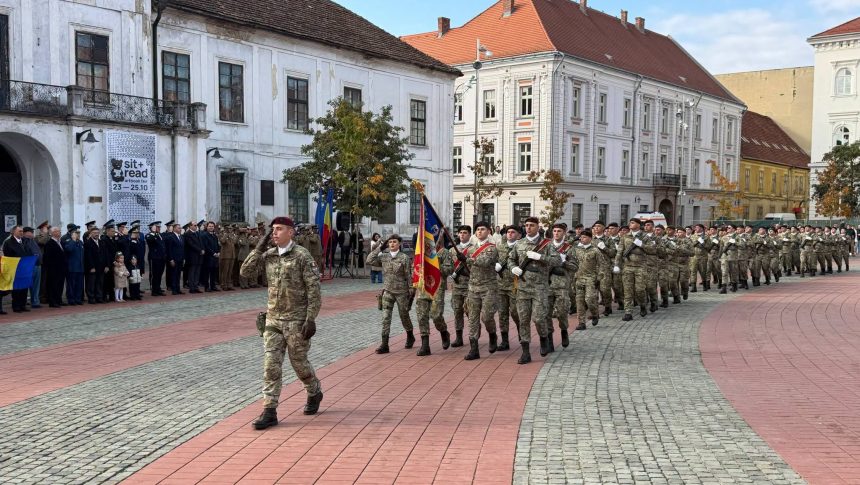 Ziua Armatei Române, sărbătorită la Timișoara