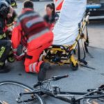 Biciclist lovit în plin după ce a trecut pe roșu în Timișoara