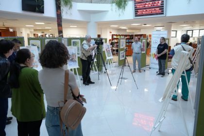 Expoziția „România în acuarelă” s-a deschis la Biblioteca UPT