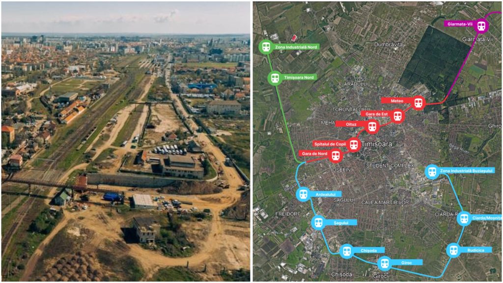 Ministerul Transporturilor a aprobat proiectul trenului metropolitan din Timișoara