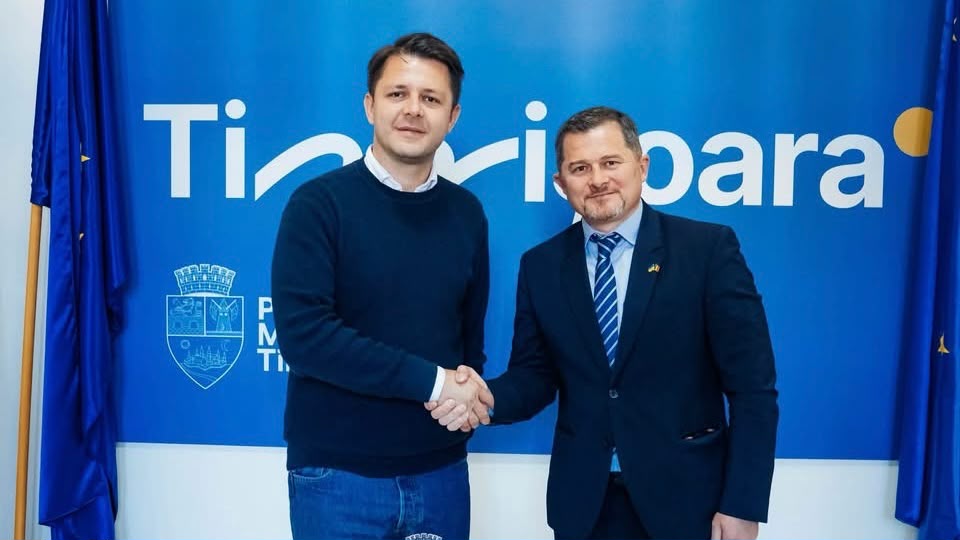: Ruben Lațcău și consulul Ucrainei au discutat la Timișoara despre investiții și sprijinul pentru Ucraina