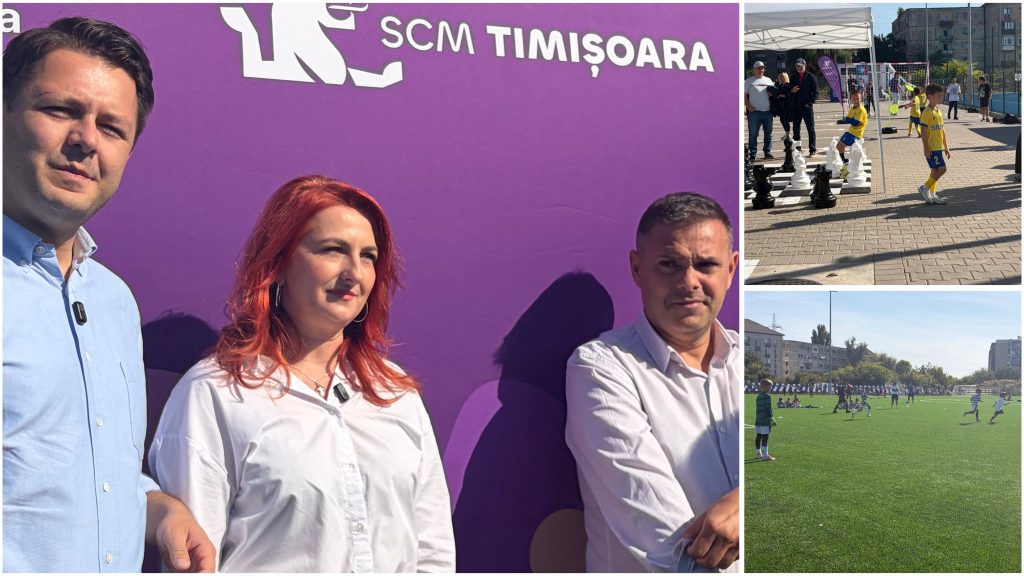 Baza sportivă „Costică Rădulescu” a fost inaugurată la Timișoara și va putea fi folosită și gratuit de comunitate