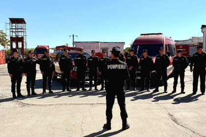 Pompierii din Timiș pleacă în Caraș-Severin pentru a ajuta la stingerea incendiului din Parcul Național Domogled