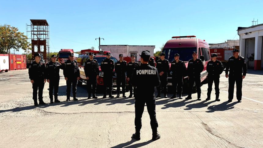 Pompierii din Timiș pleacă în Caraș-Severin pentru a ajuta la stingerea incendiului din Parcul Național Domogled