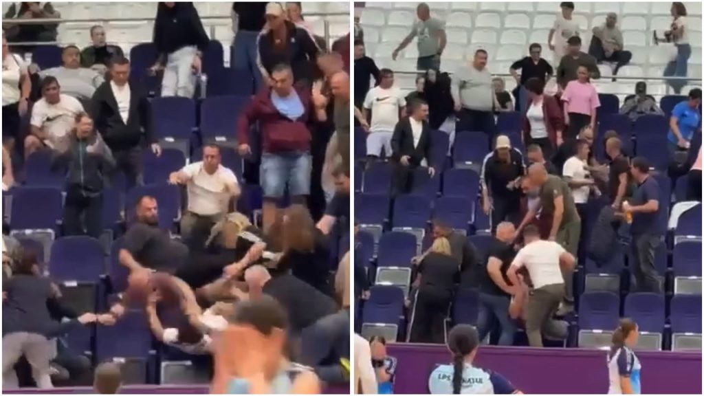 Bătaie între părinți în tribune la un meci de handbal de junioare din Timișoara