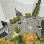 Nouă zonă pietonală în centrul Timișoarei: Zeci de copaci și piatră naturală
