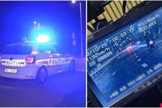 Șofer agresiv pe Calea Martirilor: Prins cu aproape 200 km/h în toiul nopții