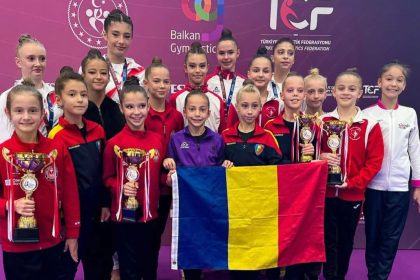 România, pe podium la Campionatul Balcanic de Gimnastică Ritmică: Trei medalii pentru sportivele din Timișoara