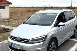 Autoturism căutat în Germania, indisponibilizat de polițiștii de frontieră din Timiș