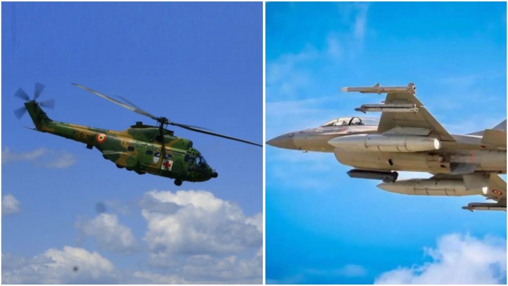 Alertă la granița cu Ucraina: Două avioane F-16 ridicate de la sol