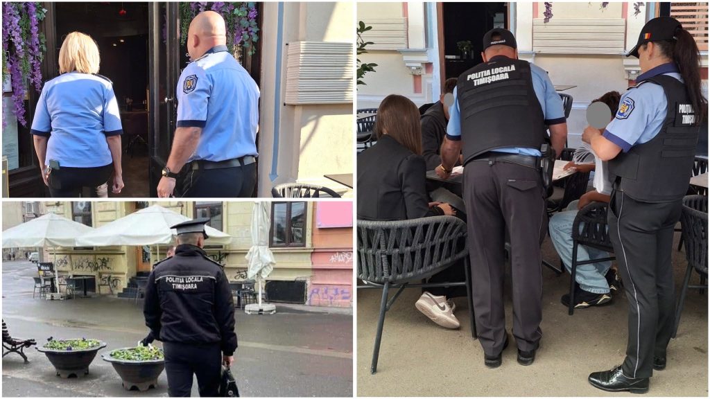 Terase neautorizate și muzică fără licență, printre neregulile descoperite în Timișoara