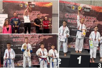 CS Giroc-Chișoda, locul 2 la o competiție de karate