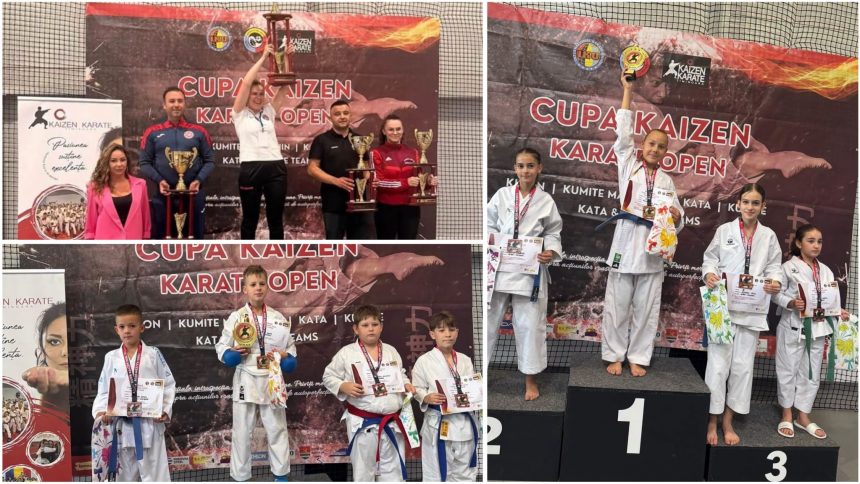 CS Giroc-Chișoda, locul 2 la o competiție de karate