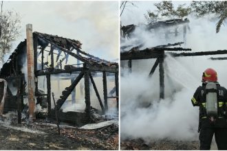 Trei incendii în gospodării din Timiș, în doar câteva ore