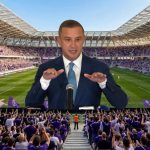 Alfred Simonis, Ilie Bolojan și Dominic Fritz, într-un colaj despre disputa privind stadionul Dan Păltinișanu din Timișoara