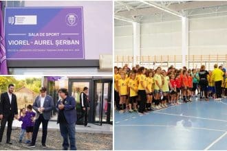 Sala de sport a UPT, redenumită în memoria fostului rector Viorel-Aurel Șerban