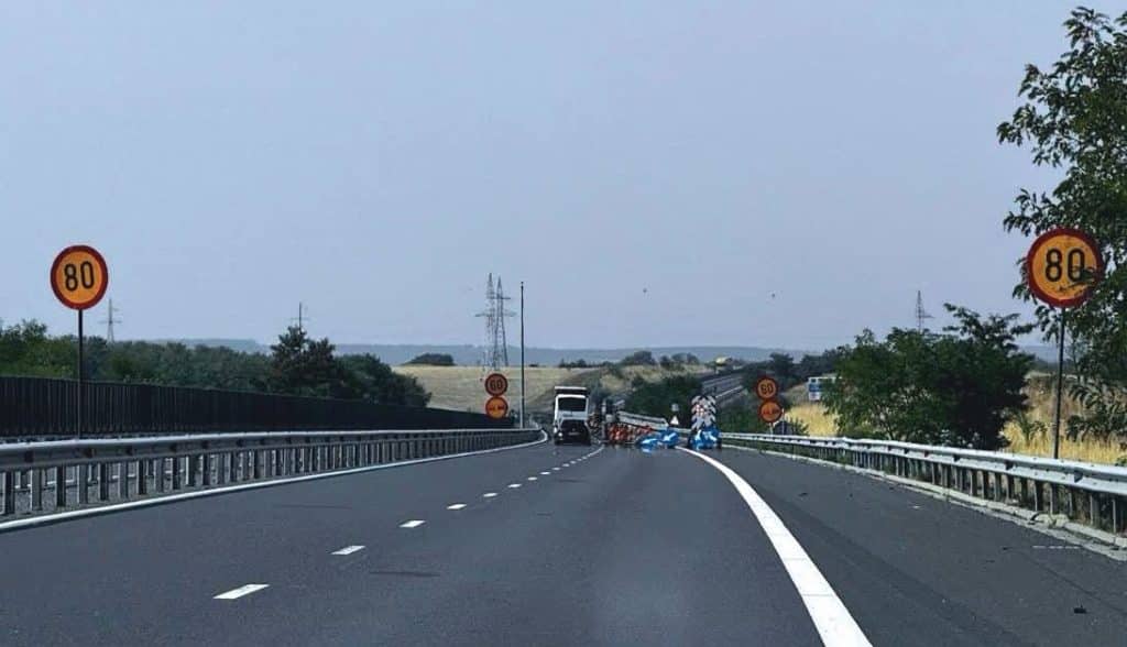 Restricții de circulație pe autostrada A1, între Traian Vuia și Margina
