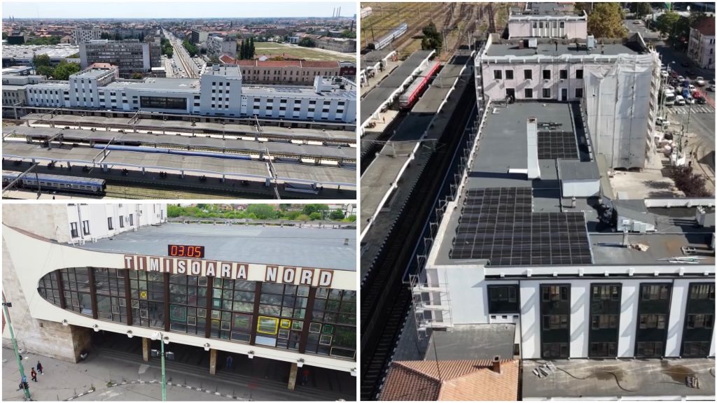 Lucrările la Gara de Nord din Timișoara au fost finalizate