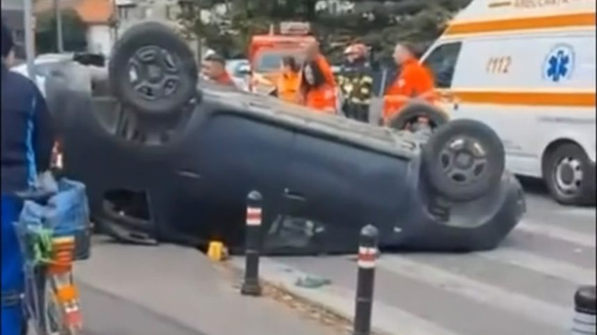 Copil de 7 ani, rănit după un accident pe Calea Șagului