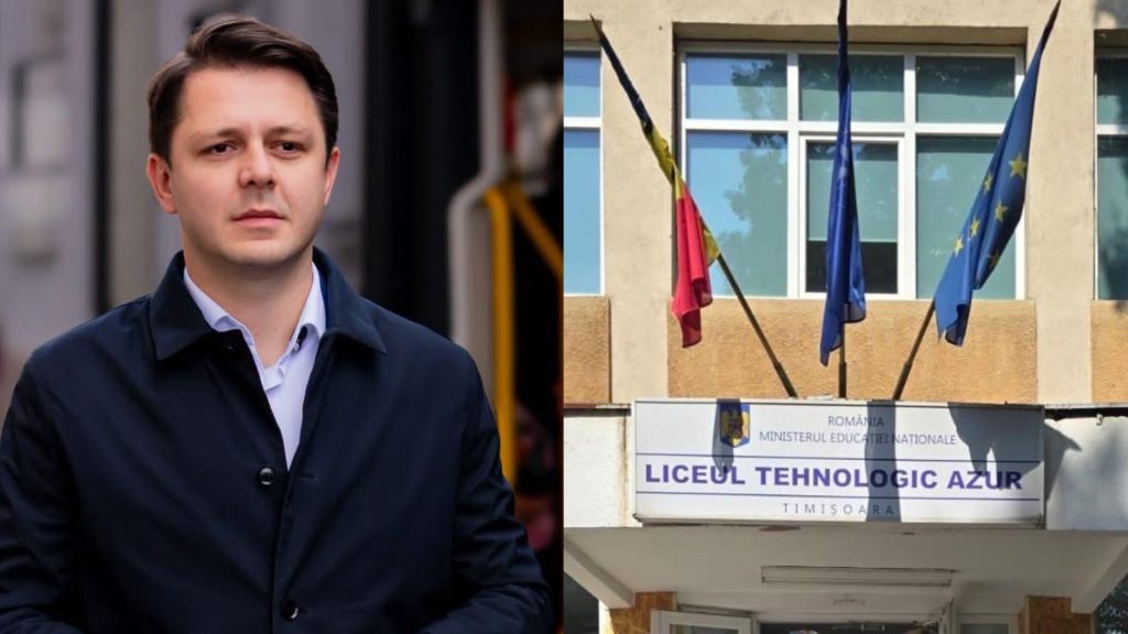 Comasarea Liceului Azur din Timișoara, din nou în discuție