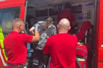 Șoferiță rănită într-un accident la Moșnița, în Timiș