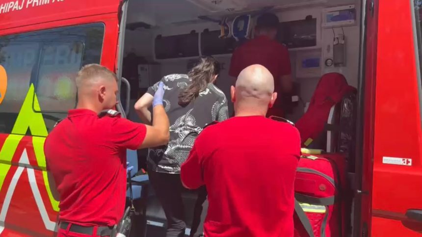 Șoferiță rănită într-un accident la Moșnița, în Timiș