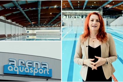 Arena Aqua Sport din Timișoara se redeschide pe 9 noiembrie, cu acces gratuit la bazine și sala de fitness până la sfârșitul anului
