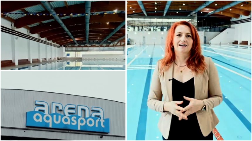 Arena Aqua Sport din Timișoara se redeschide pe 9 noiembrie, cu acces gratuit la bazine și sala de fitness până la sfârșitul anului